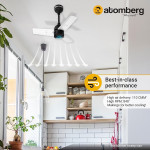 atomberg Renesa 600mm BLDC Motor 5 Star Rated Sleek Ceiling Fans with Remote Control | Upto 65% Energy Saving, High Air Delivery and LED Indicators |