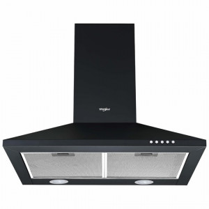 Whirlpool 60 cm 750 m³/hr Kitchen Chimney - CLASSIC CF 60 BK HOOD (Cassette Filter, Black)