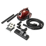 Eureka Forbes Quick Clean DX Vacuum Cleaner with 1200 Watts Powerful Suction Control, 3 Free Reusable dust Bag worth Rs 500, comes with multiple acces