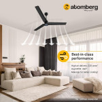 atomberg Renesa 1200mm BLDC Ceiling Fan with Remote Control | BEE 5 star Rated Energy Efficient Ceiling Fan | High Air Delivery with LED Indicators |