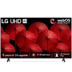 LG 108 cm (43 inches) 4K Ultra HD Smart LED TV (Dark Iron Gray)