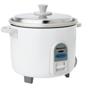 Panasonic SRWA 18 1.8 Liter Automatic Rice Cooker, White