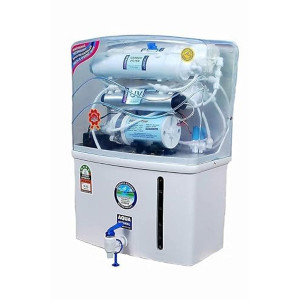 Aqua Nature Aqua Grand Plus Domestic Water Purifier RO 12Liter(RO+ LED UV+ COPPER WITH ALKALINE+ HIGH TDS MEMBRANE+ TDS CONTROLLER)||20LPH Output||use