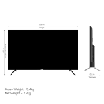 Haier 108 cm (43 inches) 4K Ultra HD Smart LED Google TV (Black)